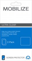Mobilize Kunststof Ultra-Clear Screen + Back Protector voor Apple iPhone X 2-Pack