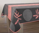 Nappe anti-taches Lotus poudré 240 x 150 cm - Accessoires de table décoratifs - Décoration de salon - Bonne et Plus®