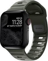 Nomad horlogebandje - Sport FKM - geschikt voor Apple® Watch 41/40 mm - Ash Green