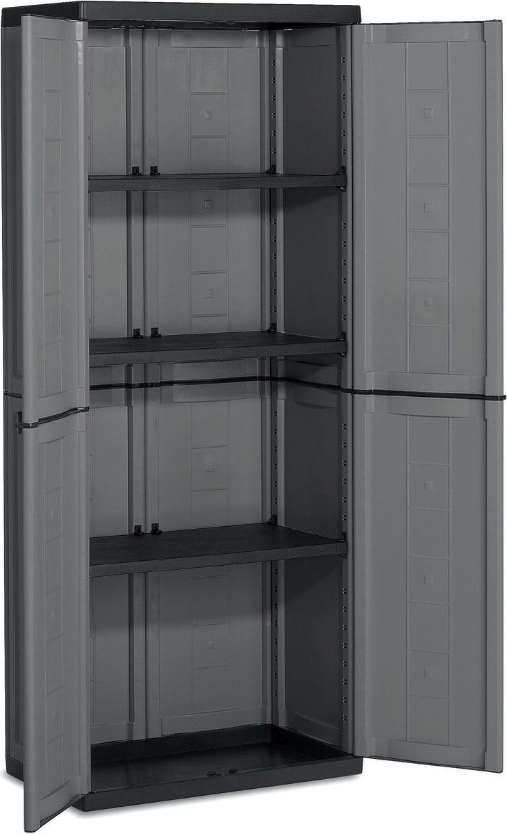 Keter Armoire En Plastique Jolly Grise