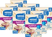 Nestlé Baby Cereals Multifruit - Babyvoeding Babypap Compleet 12+ maanden - 9x250g