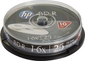 HP BD-R 25GB 6x Cakebox (10x)