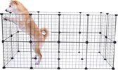 MiniDoggy Hondenhek Opvouwbaar Kennel – Hondenren – Puppyren – Training – Security Behuizing - 8 stuks