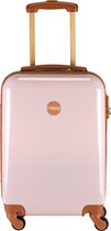 Princess Traveller Trendy Dots - Handbagage Koffer - Roze - S - 55cm