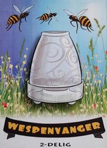 Wespenvanger/wespenval transparant glas - Insectenvangers/insectenvallen