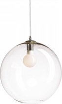 WhyLed BISOU 40 pendent clear glass/chrome 230V E27 25W