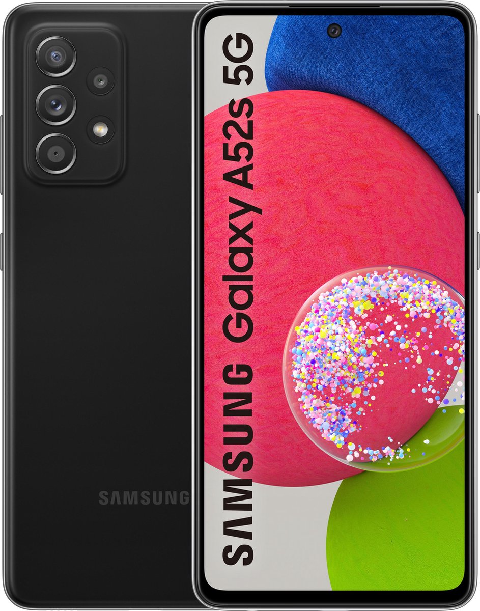 Samsung Galaxy A52s 5G - 128 GB - Zwart | bol.com