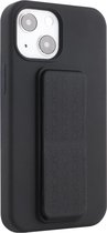 ShieldCase geschikt voor Apple iPhone 13 siliconen case met standaard - Backcover case met standaard - Hardcase shockproof hoesje - Siliconen hoesje zacht