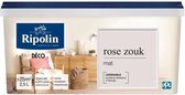 Ripolin mat roze zouk interieur muur kleur 2,5L