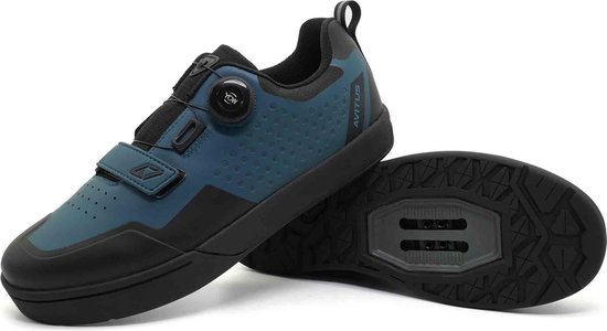 Avitus DTS - Fietsschoenen - Mountainbike schoenen - SPD - Mtb Schoenen heren - Draaisluiting - Maat 42 - Blauw