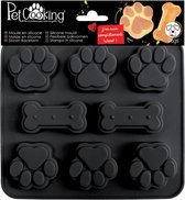 Pet Cooking - Hondenpoten en Botten Siliconen Bakvorm