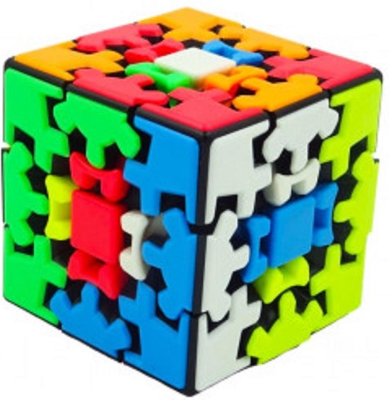 Thumbnail van een extra afbeelding van het spel 3x3 gear cube - kubus - zonder stickers