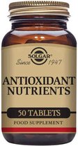 Antioxiderende voedingsstoffen Solgar (50 tabletten)