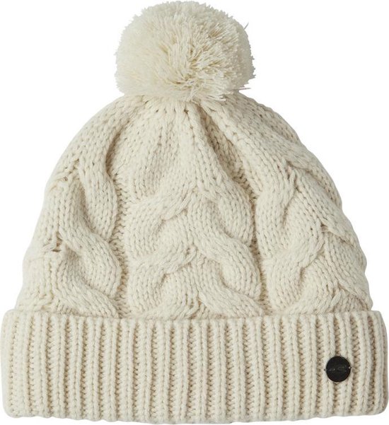 O'Neill - Bonnet Nora Wool pour femme - Blanc poudré - taille Onesize | bol