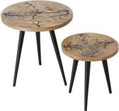 Tafel Percha -2 delig - Hoge kwaliteit - Luxe uitstralling