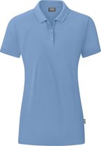 Jako Organic Polo Dames - Ijsblauw