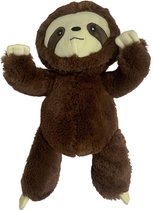 Adori Speelgoed Sweet Luiaard - Hondenspeelgoed - 40 cm Bruin Xl