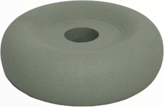 Kandelaar - Branded by - kandelaar Disk jade - 10 cm rond