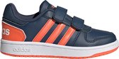 adidas Sneakers - Maat 35 - Unisex - donker blauw/oranje