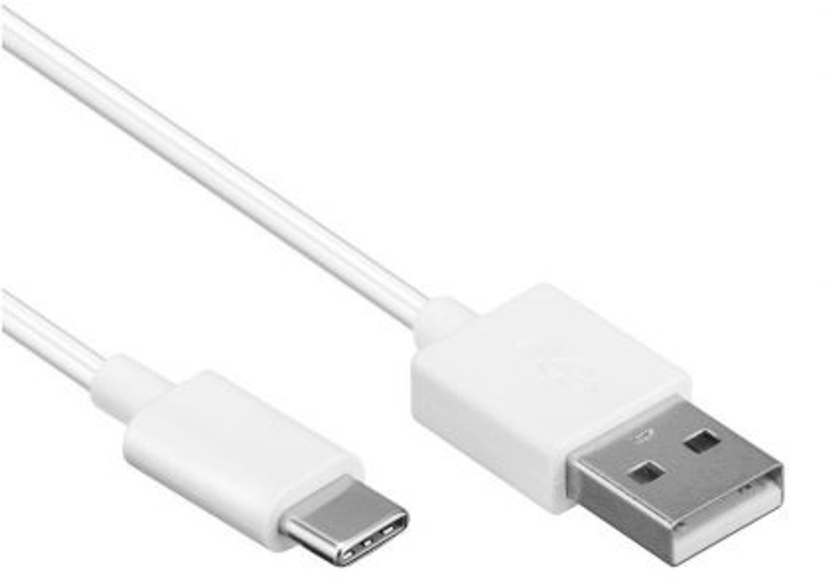 USB-C datakabel - oplaadkabel - 1m - wit
