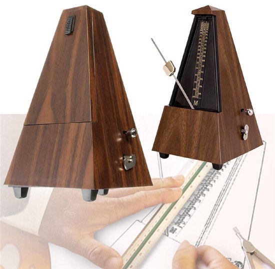 Wittner 831 Taktell Piccolo metronoom mahoniebruin | Bax Music