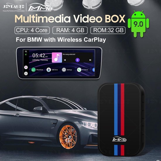 MMB Carplay Ai Box Android 9 Multimedia video Box Wireless mmb Ai Box apple CarPlay... bol