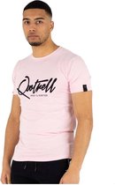 QUOTRELL SIGNATURE T-SHIRT | LIGHT PINK