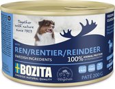 Bozita - Blikvoeding - Hond - Paté - Rund - 200GR - 1ST