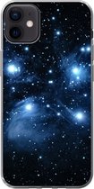 Geschikt voor iPhone 12 mini hoesje - Universum - Planeten - Sterren - Jongens - Meisjes - Kinderen - Siliconen Telefoonhoesje