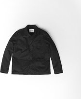 Unrecorded Worker Jacket Black | Unisex | Chore Jackets | Zwart | Size XS | French Gardeners Jacket