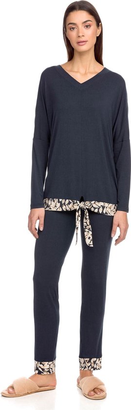 Vamp Pyjama Femme Adultes Modal | Pantalon long à manches longues | Grandes  tailles |... | bol