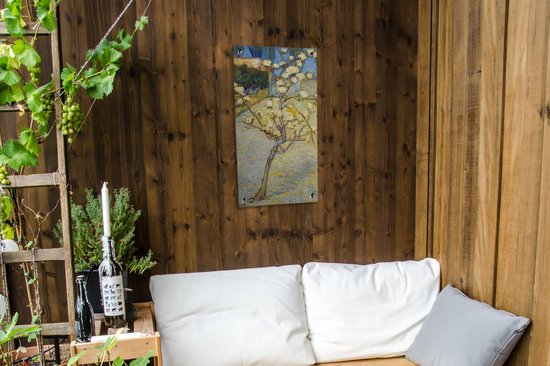 Affiche de jardin Poirier en fleurs - Vincent van Gogh - 40x80 cm