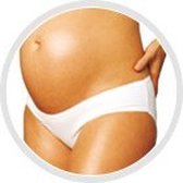 Canpol Babies  zwangerschapsslips - wit- 100% katoen L