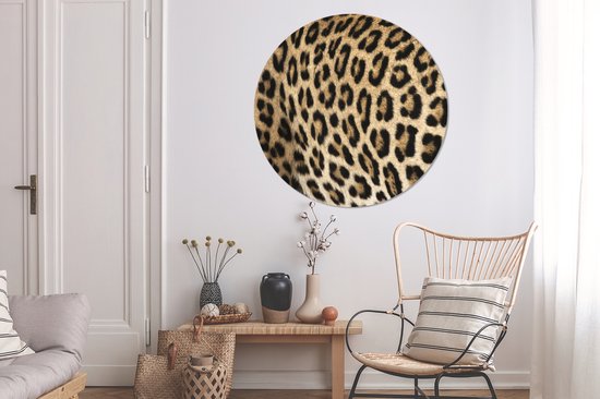 Wall Circle - Wall Circle Indoor - ⌀ 140 cm - Plastique - Peau de panthère