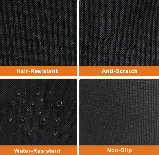 Honden Auto-accessoires - Honden Kofferbakbeschermer Met Universele Zijbescherming Heavy Duty Hondenbeschermingsmat 185 X 103 Cm Kofferbakhoes Voor Alle Autos