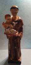 Sint- Antonius + Kindjes Jezus - 22 x 7 x 7 cm