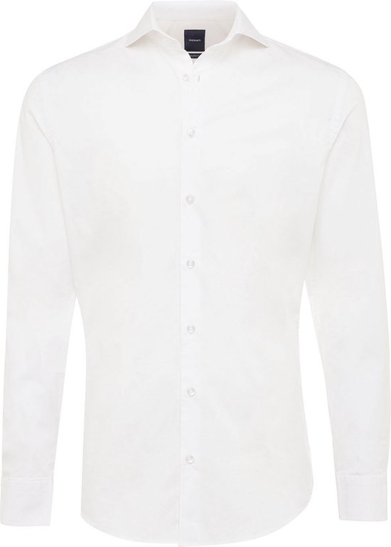 TRESANTI | NILO I Basic katoenen overhemd | wit | Size 38
