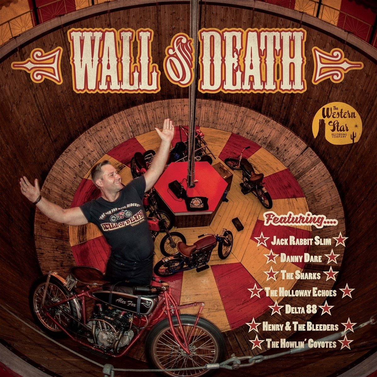 Various Artists - Wall Of Death (10" LP) (Coloured Vinyl)