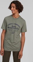 O'Neill T-Shirt Men Manufact. goods Ss T-Shirt Agave Green M - Agave Green 60% Katoen, 40% Polyester Round Neck