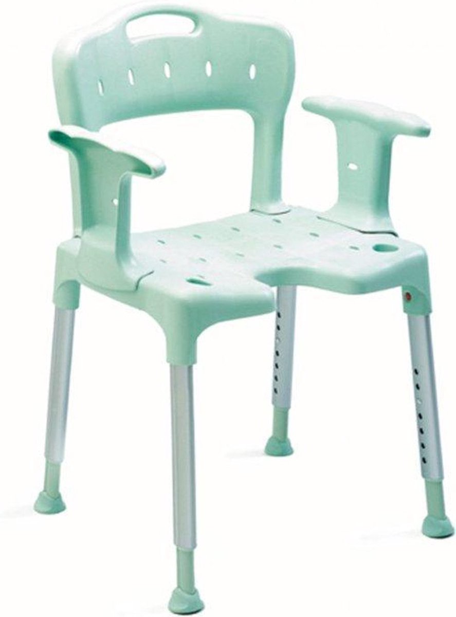 Etac Swift Douchestoel Swift douchekruk met armsteunen met rugleuning