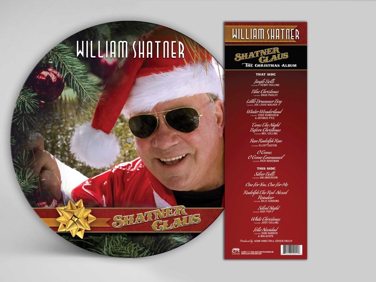 William Shatner - Shatner Claus – The Christmas Album (LP) (Picture Disc)