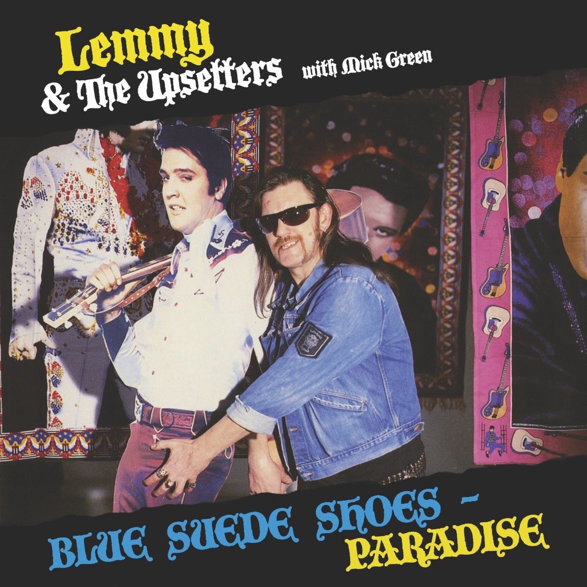 Lemmy & The Upsetters With Mick Green - Blue Suede Shoes/ Paradise (7" Single)