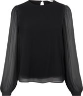 OBJECT OBJMILA L/S TOP  Dames Blouse - Maat 34