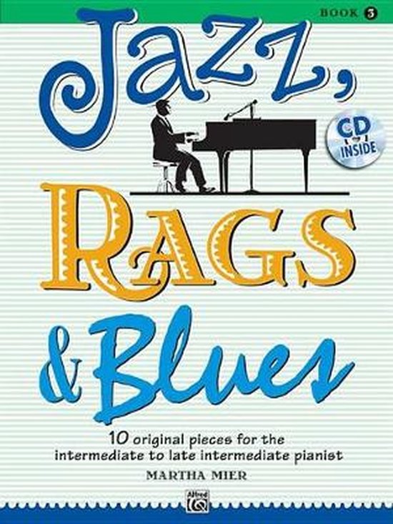 Jazz Rags & Blues Book 3 - cover