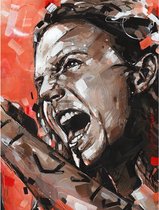 Eddie Vedder - Pearl Jam - Canvas - 70 x 100 cm