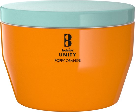 Bolsius Unity - Geurkaars - Poppy Orange - 3 lonten - 455g