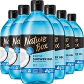 Bol.com Nature Box - Coconut Moisture & Freshness - Shower Gel - Douchegel - Voordeelverpakking - 6 x 385 ml aanbieding