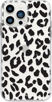 iPhone 13 Pro Max hoesje TPU Soft Case - Back Cover - Luipaard / Leopard print