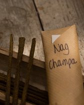 Wierook Nag Champa - organisch en handgerold - geweldige kwaliteit en aroma - 48 sticks