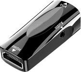 Sounix HDMI naar VGA (+ Audio)  Adapter Converter Universeel - Met 3.5MM Jack Aux -1080P Full HD